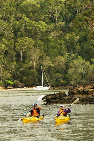 simsearch:400-05308802,k - Kayaking on Sydney Harbour, New South Wales, Australia Stock Photo - Rights-Managed, Code: 700-00607592