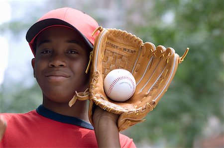 Portrait of Baseball Player Stock Photo - Rights-Managed, Code: 700-00609160