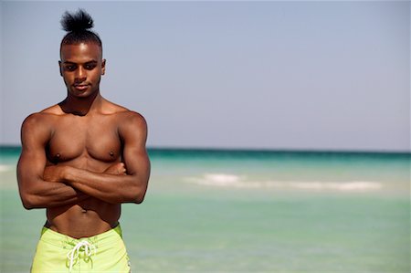 simsearch:400-04377093,k - Man Standing on Beach, Dania Beach, Florida, USA Stock Photo - Rights-Managed, Code: 700-00609311