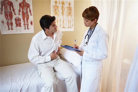 simsearch:700-00616589,k - Doctor and Patient in Examining Room Stock Photo - Rights-Managed, Code: 700-00616590