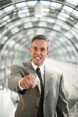 simsearch:700-00088934,k - Portrait of Angry Businessman Stock Photo - Rights-Managed, Code: 700-00616675