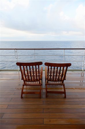 simsearch:700-01236711,k - Deck Chairs on Cruise Ship Stock Photo - Rights-Managed, Code: 700-00616764