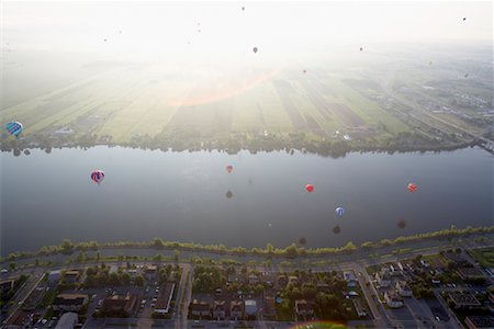 st jean - Hot Air Balloons, St Jean, Quebec, Canada Stock Photo - Rights-Managed, Code: 700-00617570