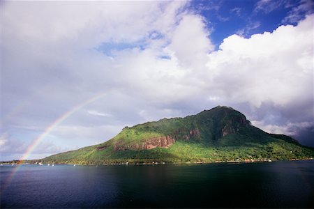 Island of Moorea, French Polynesia Foto de stock - Con derechos protegidos, Código: 700-00620133