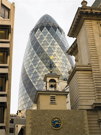 simsearch:700-00155973,k - The Gherkin, London, England Stock Photo - Rights-Managed, Code: 700-00623217
