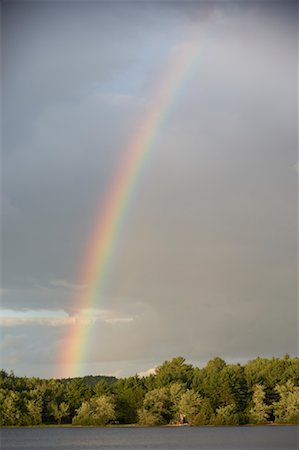 end of the rainbow - Rainbow Stock Photo - Rights-Managed, Code: 700-00634247