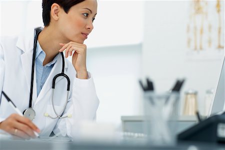 simsearch:700-00639454,k - Doctor in Office Stock Photo - Rights-Managed, Code: 700-00639445