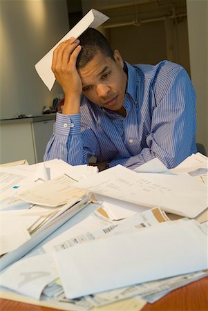 simsearch:700-00088934,k - Overworked Businessman Stock Photo - Rights-Managed, Code: 700-00641028