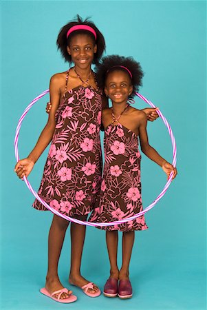 simsearch:700-00033360,k - Portrait of Sisters with Hula-Hoop Stock Photo - Rights-Managed, Code: 700-00641034
