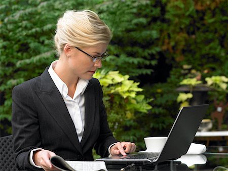 simsearch:700-00515127,k - Business Woman Working on Laptop Computer Stock Photo - Rights-Managed, Code: 700-00642372