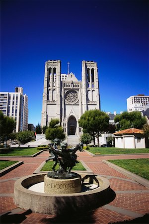 simsearch:700-03644867,k - Grace Cathedral, San Francisco, California, USA Stock Photo - Rights-Managed, Code: 700-00650044