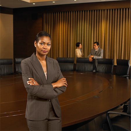 Woman In Conference Room Stock Photo - Rights-Managed, Code: 700-00661397