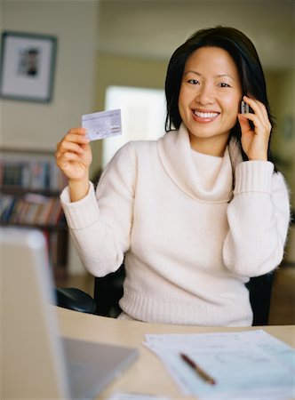 simsearch:700-00688680,k - Woman Talking on Cellular Phone, Shopping On-Line Stock Photo - Rights-Managed, Code: 700-00688676