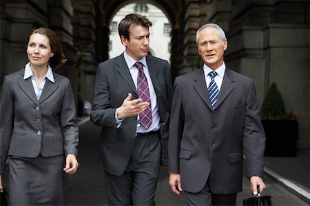 Business People Walking On The Street Stock Photo - Rights-Managed, Code: 700-00680923