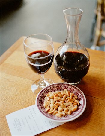 simsearch:700-00085293,k - Peanuts and Red Wine Stock Photo - Rights-Managed, Code: 700-00681007
