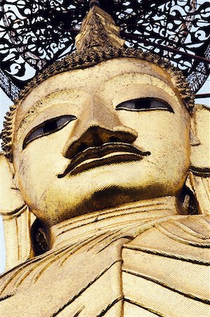 simsearch:700-00795780,k - Buddha Statue, Wat Indrawihan, Bangkok, Thailand Foto de stock - Con derechos protegidos, Código: 700-00681079