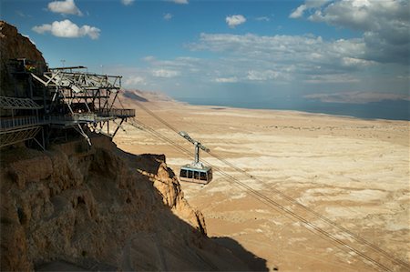 Cable Car, Masada, Israel Stock Photo - Rights-Managed, Code: 700-00681315