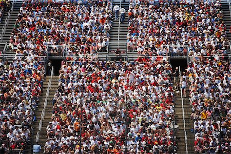 Crowd on Bleachers, Texas Motor Speedway, Texas, USA Stock Photo - Rights-Managed, Code: 700-00681445