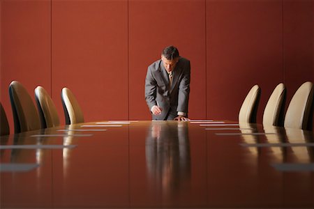 Businessman in Boardroom Stock Photo - Rights-Managed, Code: 700-00681605