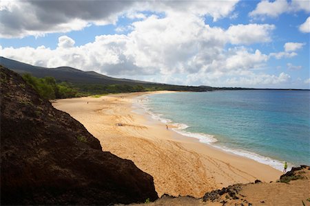 simsearch:700-03814221,k - Little Makena Beach, Maui, Hawaii, USA Foto de stock - Con derechos protegidos, Código: 700-00683219