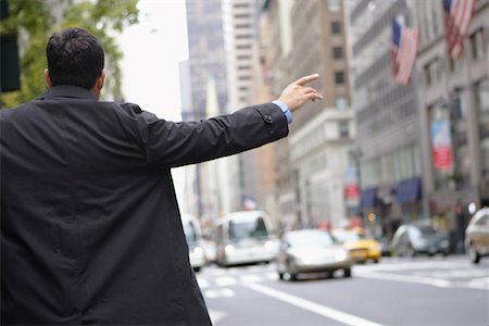 simsearch:700-00695787,k - Businessman Hailing a Cab, New York, New York, USA Stock Photo - Rights-Managed, Code: 700-00695782