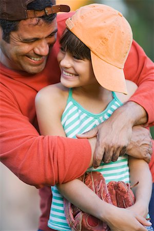 simsearch:600-01717666,k - Portrait of Father and Daughter Stock Photo - Rights-Managed, Code: 700-00695899