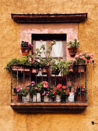 Window, San Miguel de Allende, Guanajuato, Mexico Stock Photo - Rights-Managed, Code: 700-00711497