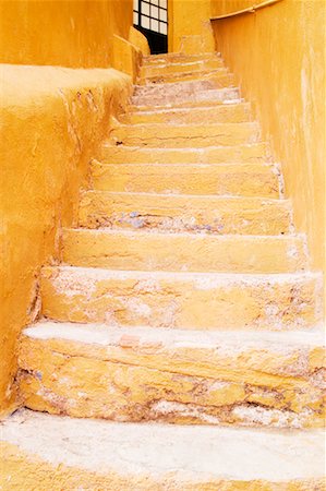 Yellow Steps, Guanajuato, Mexico Stock Photo - Rights-Managed, Code: 700-00711551