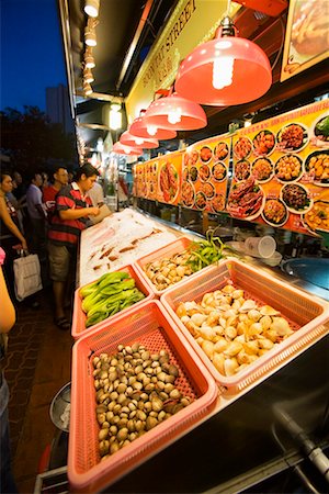 food market singapore - Makansutra Gluttons Bay, Esplanade Mall, Singapore Stock Photo - Rights-Managed, Code: 700-00747766