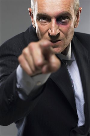 Businessman Pointing Stock Photo - Rights-Managed, Code: 700-00748038