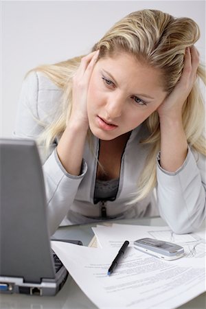 simsearch:700-00523344,k - Frustrated Businesswoman Stock Photo - Rights-Managed, Code: 700-00767976