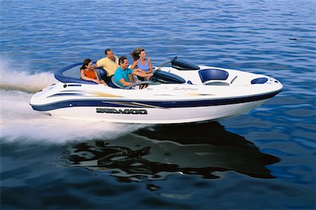 simsearch:700-00082926,k - People in Speedboat Stock Photo - Rights-Managed, Code: 700-00768106