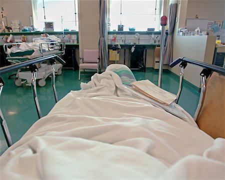 empty inside of hospital rooms - Hospital Bed Stock Photo - Rights-Managed, Code: 700-00768138