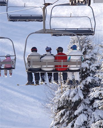 Ski Lift, Haliburton, Ontario, Canada Stock Photo - Rights-Managed, Code: 700-00768142