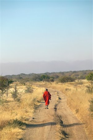 simsearch:841-03673550,k - Masai Man On Road, Tanzania Stock Photo - Rights-Managed, Code: 700-00768544