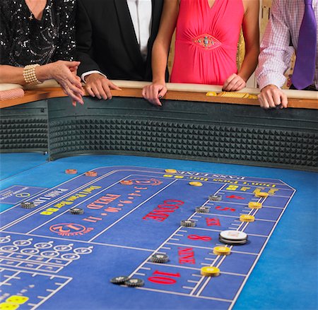 simsearch:700-00768672,k - Close Up of Craps Table Stock Photo - Rights-Managed, Code: 700-00768686