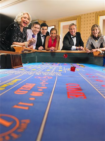 simsearch:700-00768672,k - People Shooting Craps At Casino Stock Photo - Rights-Managed, Code: 700-00768682