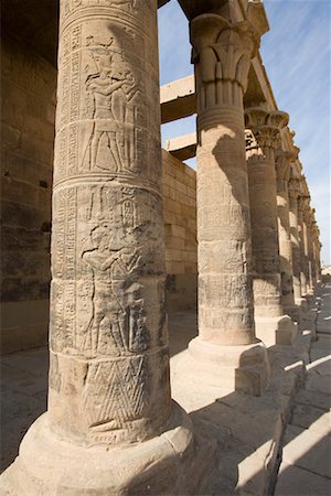 simsearch:700-01182732,k - Pillars, Temple of Philae, Egypt Stock Photo - Rights-Managed, Code: 700-00782191