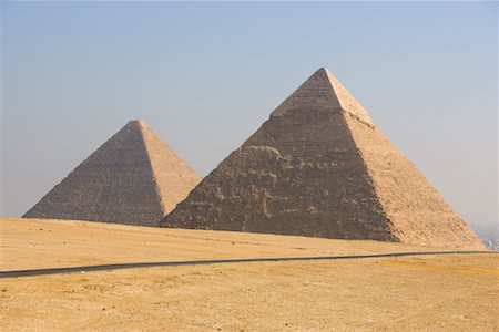 pyramids of giza close up - Pyramids of Giza, Egypt Stock Photo - Rights-Managed, Code: 700-00782200