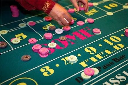simsearch:700-00768672,k - People Playing Craps Stock Photo - Rights-Managed, Code: 700-00782390