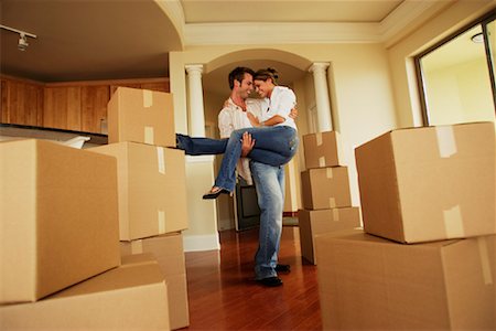 simsearch:600-01073479,k - Couple in New Home Stock Photo - Rights-Managed, Code: 700-00806630