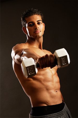 simsearch:693-05552857,k - Man Lifting Weight Stock Photo - Rights-Managed, Code: 700-00806669