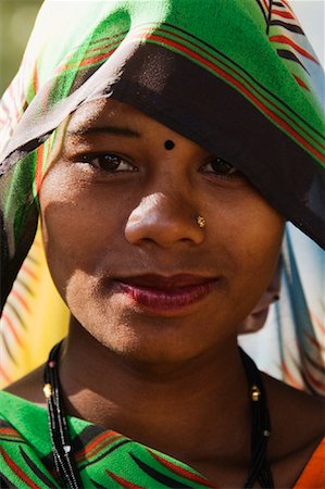 simsearch:700-00524621,k - Portrait of Woman, Madhya Pradesh, India Stock Photo - Rights-Managed, Code: 700-00800867