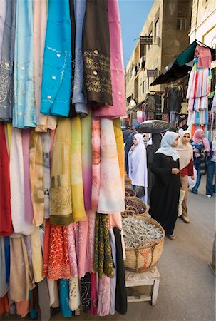 egyptian shops - Shopping District in Cairo, Egypt Stock Photo - Rights-Managed, Code: 700-00846714