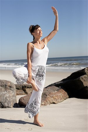simsearch:700-00453545,k - Woman Doing Yoga Stock Photo - Rights-Managed, Code: 700-00865395