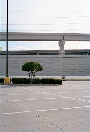 deserted city streets - Parking Lot in City Stock Photo - Rights-Managed, Code: 700-00867119