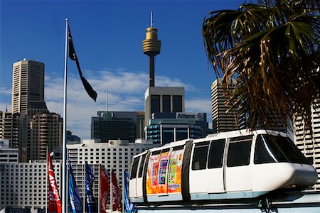 Monorail, Sydney, Australia Stock Photo - Rights-Managed, Code: 700-00897240