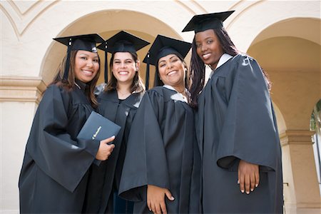 Portrait of Graduates Stock Photo - Rights-Managed, Code: 700-00897764