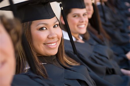 simsearch:700-00521629,k - Portrait of Woman at Graduation Stock Photo - Rights-Managed, Code: 700-00897778