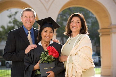 simsearch:693-06014177,k - Family at Graduation Stock Photo - Rights-Managed, Code: 700-00897786